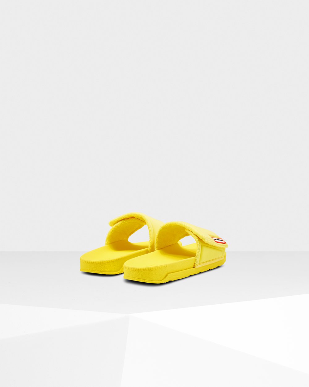 Hunter Original Adjustable Slides - Online Store Womens Yellow - PBTWRE591